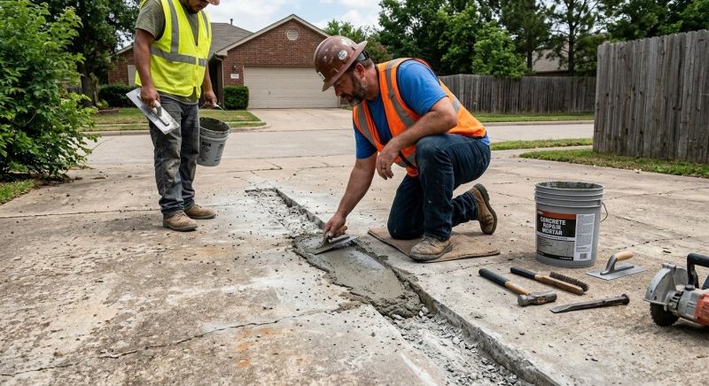 Cement Repair in West Des Moines, IA