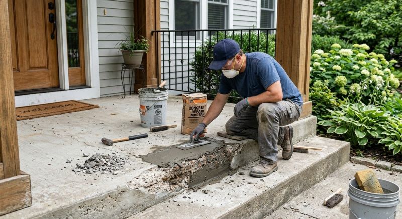 Concrete Apron Repair in Miami Dade County, FL