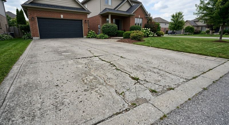 Concrete Driveway Patching in Corpus Christi, TX