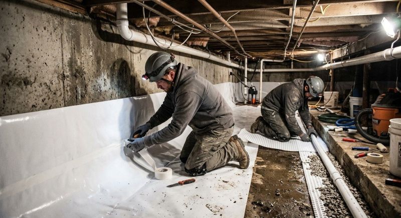 Wet Basement Repair in Tampa, FL