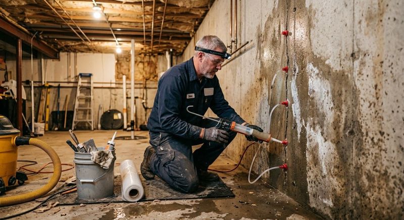 Wet Basement Solutions in Tuscaloosa, AL